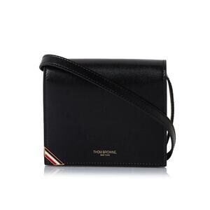 NWT Thom Browne Leather Strap Wallet Crossbody Mini Bag